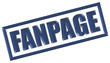 Stempel blau FANPAGE Stempel blau FANPAGE