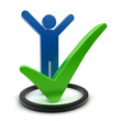 Success green tick