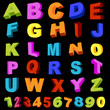full alphabet with numerals full alphabet with numerals