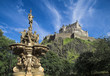 Edinburgh Castle From Princes St Gardens