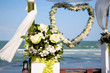 Decoration of wedding ceremony.