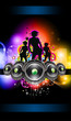 Girls Discoteque Event Flyer for Music Themed Flyers