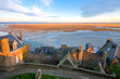 view from Mont Saint-Michel abbey