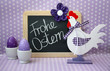 Frohe Ostern (lila)