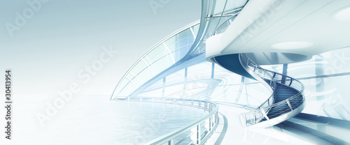 Illustration: Futuristic Architecture Futuristic Architecture