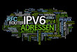 IPv6 Wortwolke