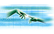 hands with information technology background