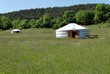 Camping en yourte.