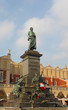 Adam Mickiewicz Monument in Front of the Cloth House Adam Mickiewicz Monument in Front of the Cloth House