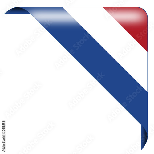 Illustration: button netherland flag button netherland flag