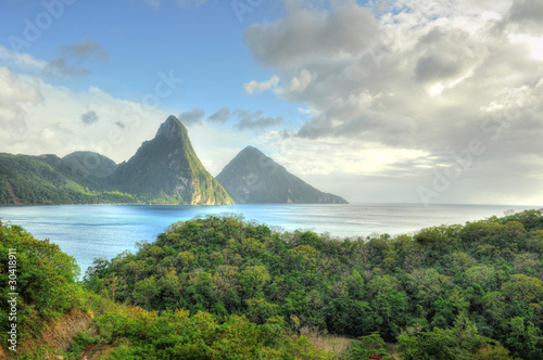 Foto: Pitons - St. Lucia / Saint Lucia (Carribean) Pitons - St. Lucia / Saint Lucia (Carribean)