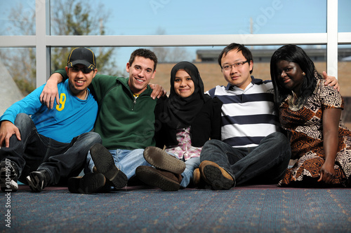 Photo: Diverse Group of Young People Diverse Group of Young People