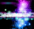 Abstract Background with Rainbow Gradient
