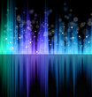 Futuristic Rainbow Lights Background for Poster of Flyers