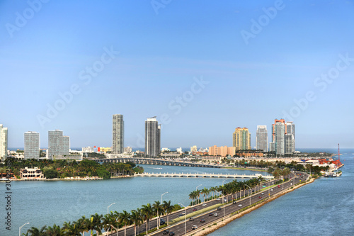 Photo: Aerial View of Miami Beach Aerial View of Miami Beach
