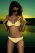 sexy bikini model