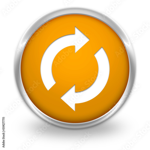 Illustration: Button Aktualisieren Button Aktualisieren