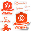 COPYRIGHT. Vector illustration.