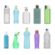 Plastic Bottles Set 5 Plastic Bottles Set 5