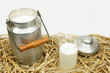 Milch im Stroh