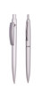 Two silver pens isolated on white Two silver pens isolated on white