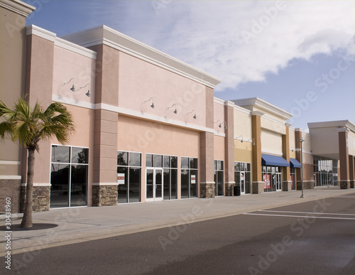 Photo: pastel storefront mall pastel storefront mall