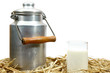 Stroh und Milch