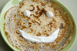 Pancake with a smile diaonal