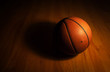 Basketball with spot light