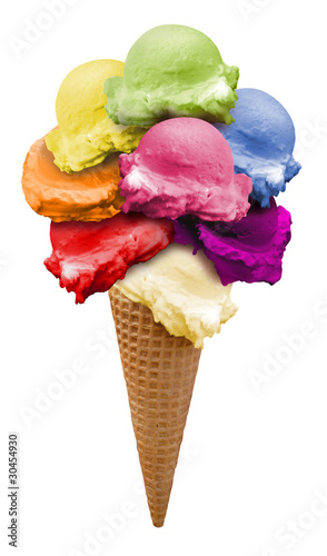 Photo: ice cream regenbogen II xxxl ice cream regenbogen II xxxl