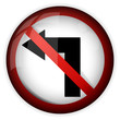 No left turn