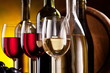Still life with wine glasses