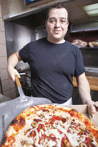 Photo: Take out pizza chef Take out pizza chef