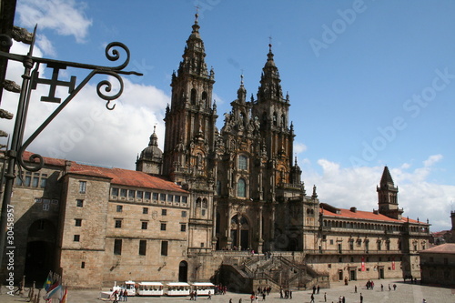 Foto: Santiago de Compostella Cathedral in Spain Santiago de Compostella Cathedral in Spain