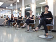 Team of hairdressers in a beauty salon