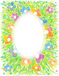 Easter greeting card