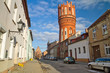 Old town polish street of Chelmno