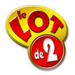 bouton le lot de 2