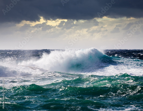 Photo: sea wave during storm sea wave during storm