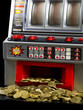 Foto: Slot Machine with a lot of coins Slot Machine with a lot of coins