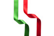 nastri verde e rosso nastri verde e rosso