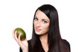 Produce - fruit woman with lime