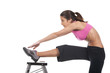 woman exercising