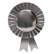 Blank award ribbon rosette