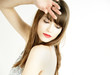 glamour portrait of a beautiful sensual woman