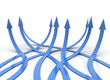 arrows business concept