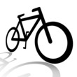 Bicycle silhouette