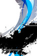 Funky Splattered Background Layout