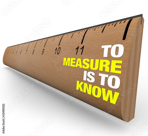 Illustration: Ruler - To Measure is to Know - Importance of Metrics Ruler - To Measure is to Know - Importance of Metrics