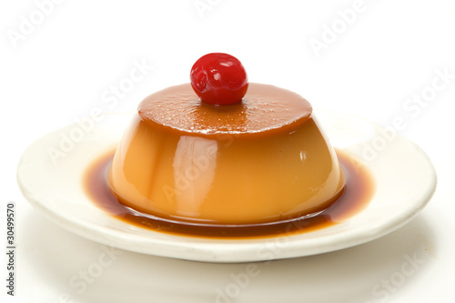 Photo: Mexican Flan Dessert Mexican Flan Dessert